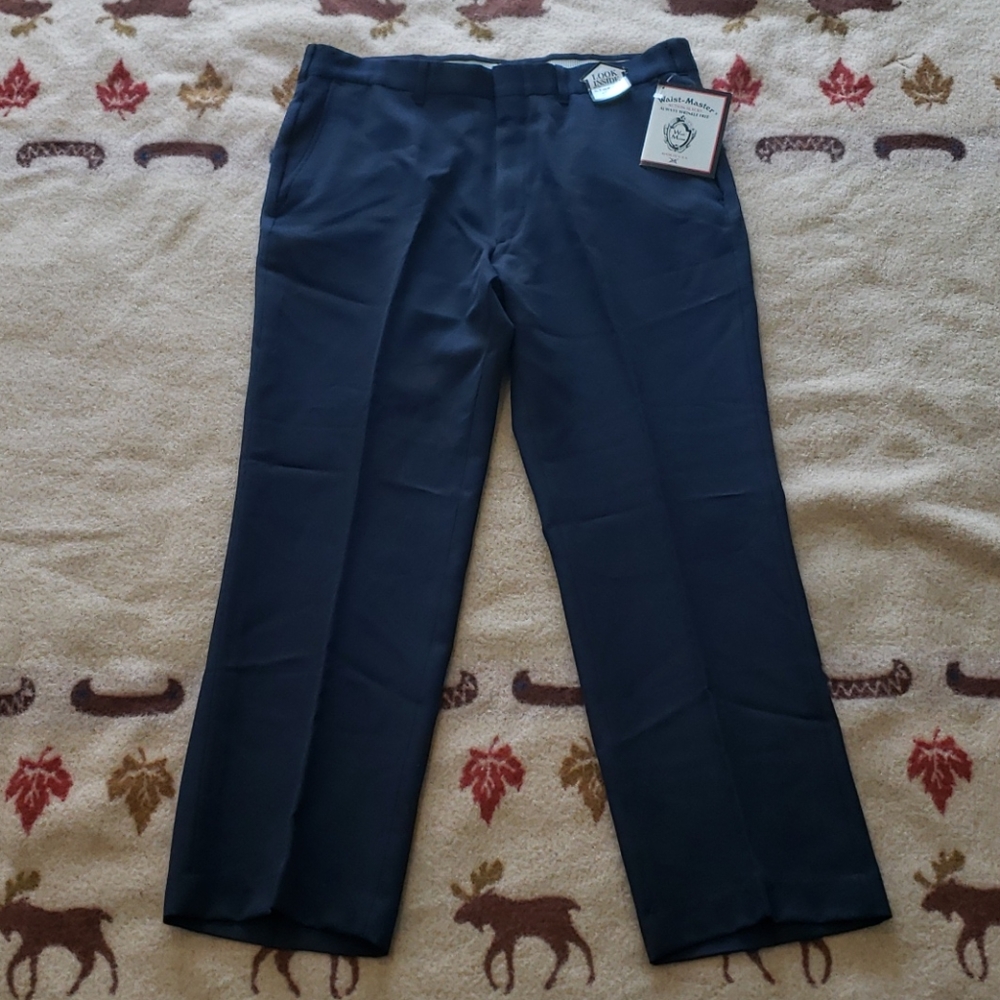 VTG Waist Master Wrinkle-Free Action Slacks 36x29